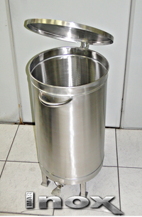 LIXEIRA INOX 304