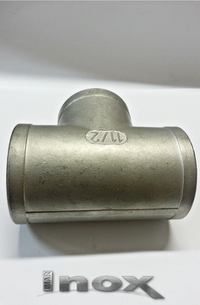 TEE INOX 316 1.1/2" P/E 90°